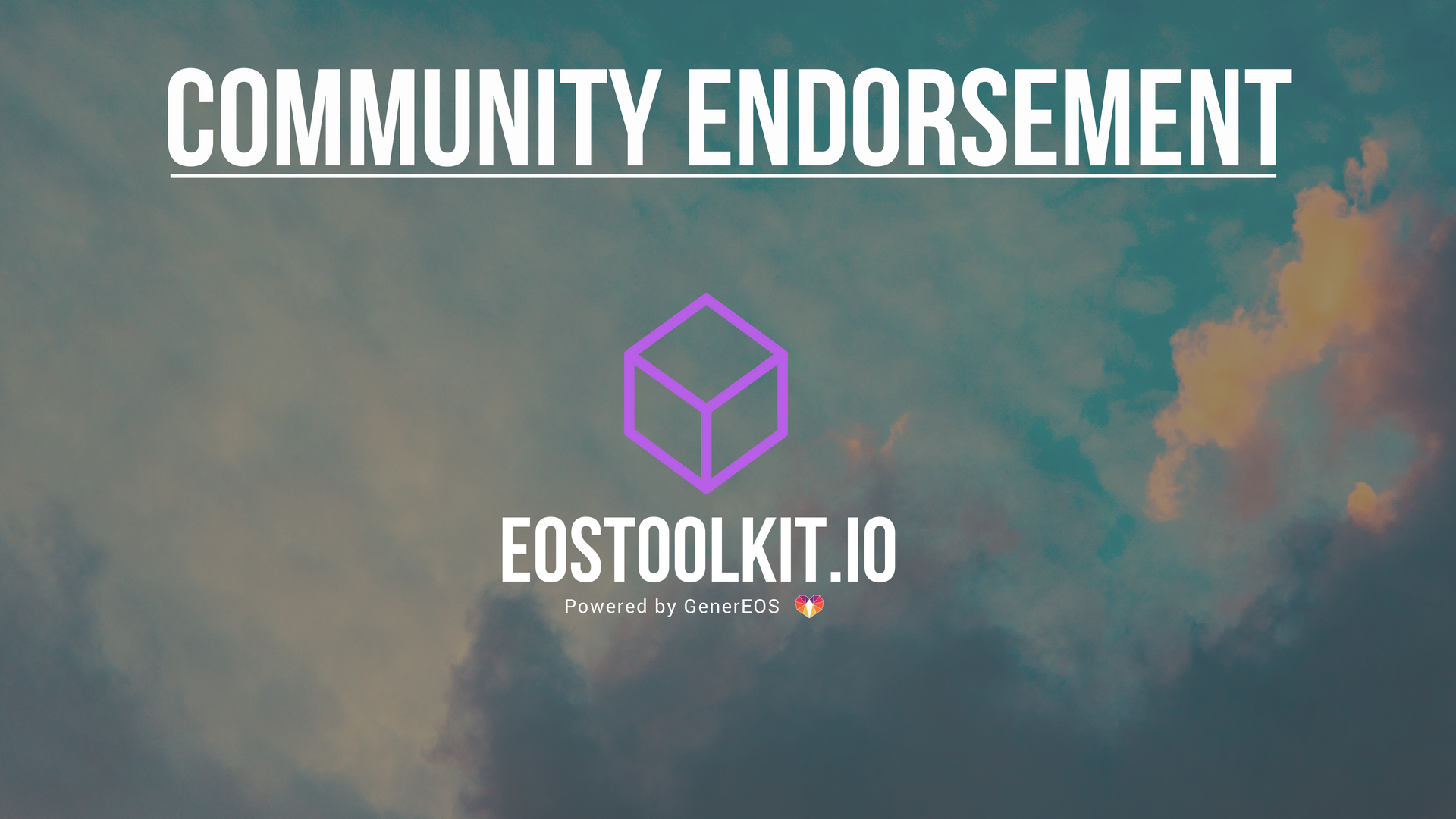 Eostoolkit Endorsment