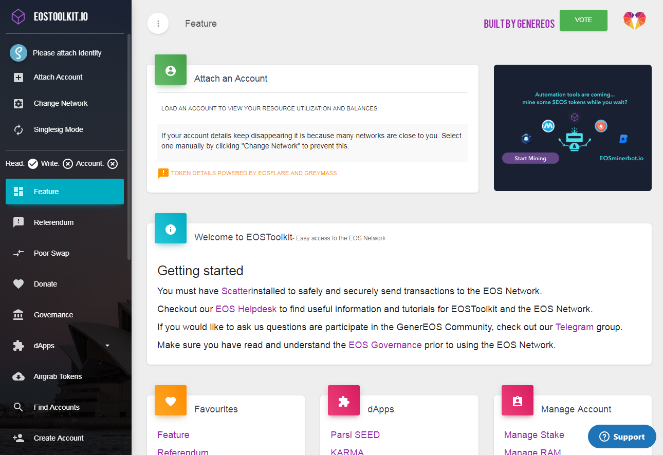 Eostoolkit New Features Jan 2019
